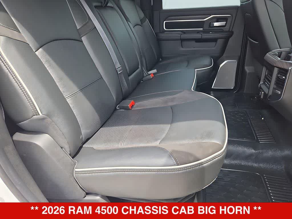 New 2026 RAM 4500 4x4 Crew Cab DRW w/ Laramie Trim Package image 22