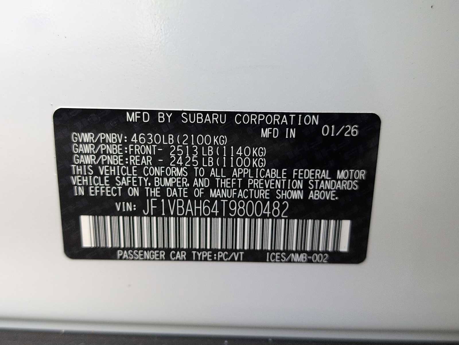 New 2026 Subaru WRX Premium AWD/4WD image 33