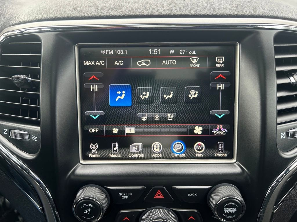 Used 2017 Jeep Grand Cherokee Trailhawk w/ Trailhawk Luxury Group image 28