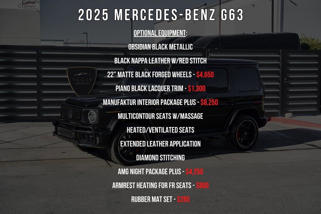 Used 2025 Mercedes-Benz G 63 AMG 4MATIC image 5