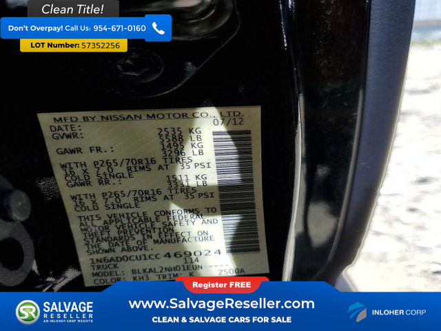 Used 2012 Nissan Frontier SV RWD image 16