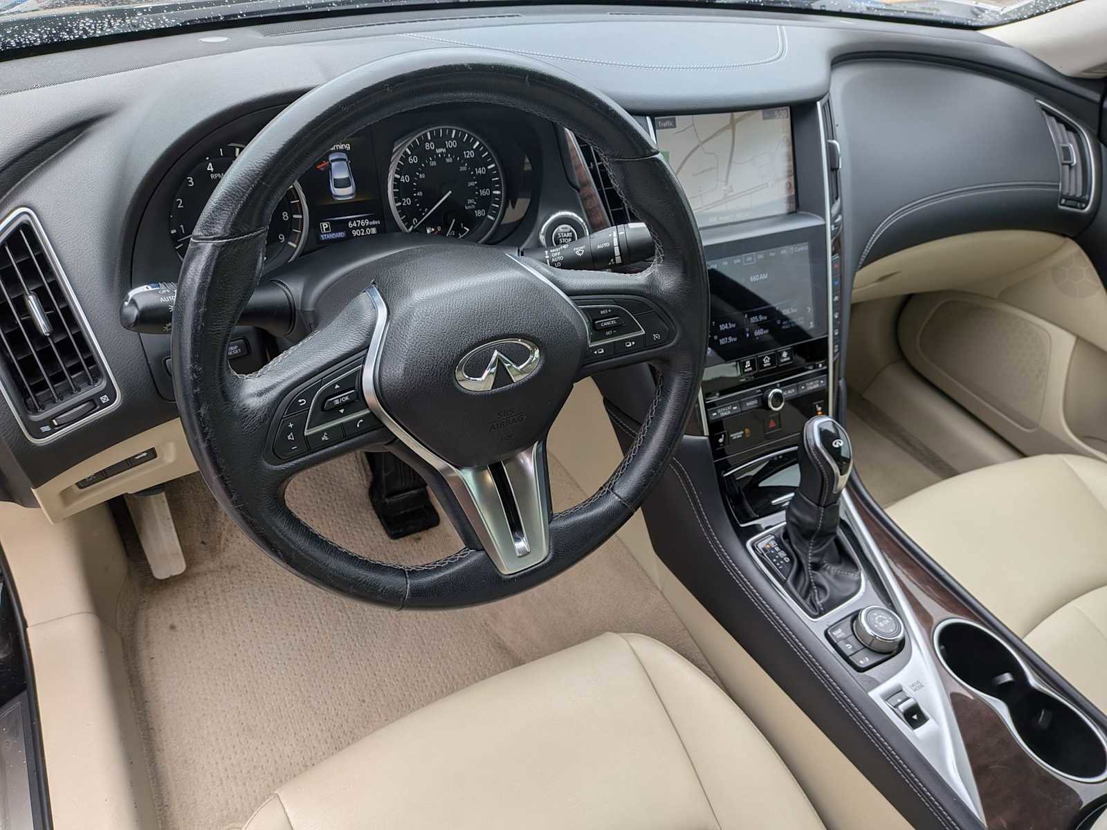 Used 2018 INFINITI Q50 Luxe w/ Essential Package (3.0T Luxe) AWD/4WD image 2