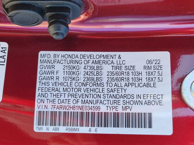 Used 2022 Honda CR-V EX-L image 18