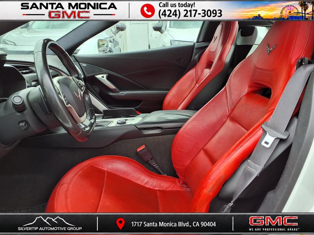Certified 2016 Chevrolet Corvette Stingray Convertible w/ Carbon Flash Badge Package RWD image 15