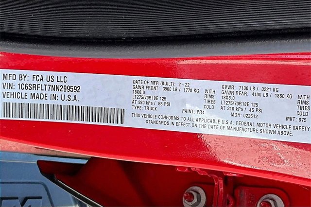 Used 2022 RAM 1500 Rebel w/ Rebel Level 2 Equipment Group image 15