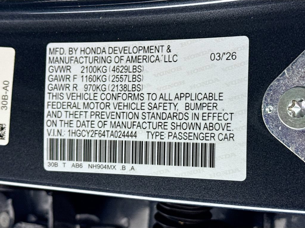New 2026 Honda Accord EX-L image 32
