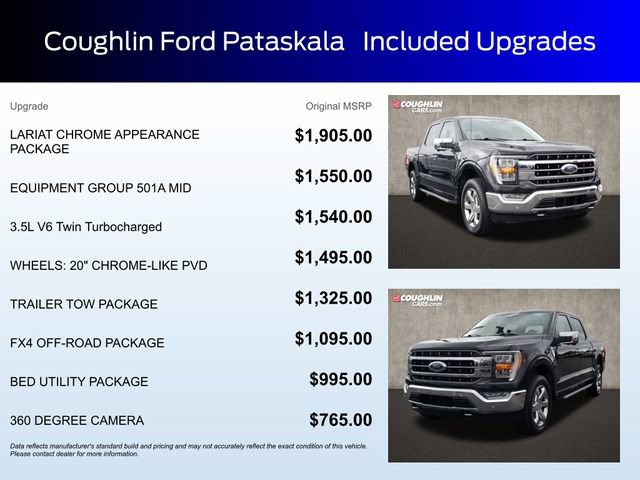 Certified 2022 Ford F150 Lariat AWD/4WD video 3