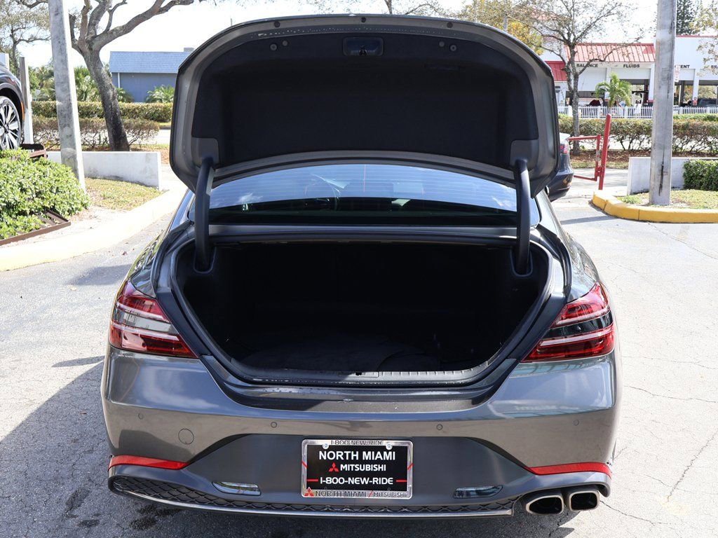 Used 2023 Genesis G70 2.0T w/ Sport Prestige Package image 18