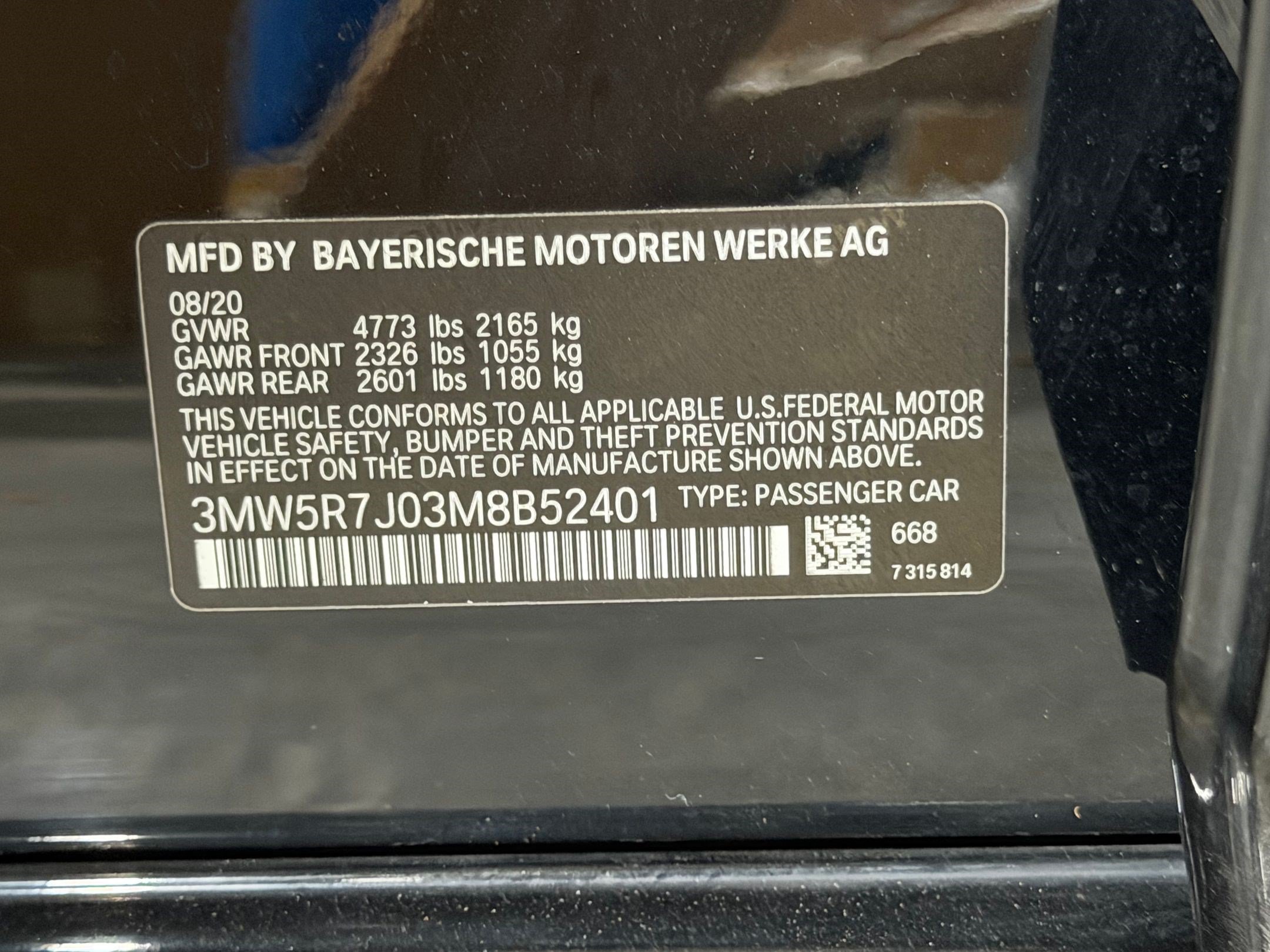 Used 2021 BMW 330i xDrive Sedan w/ Premium Package AWD/4WD image 32
