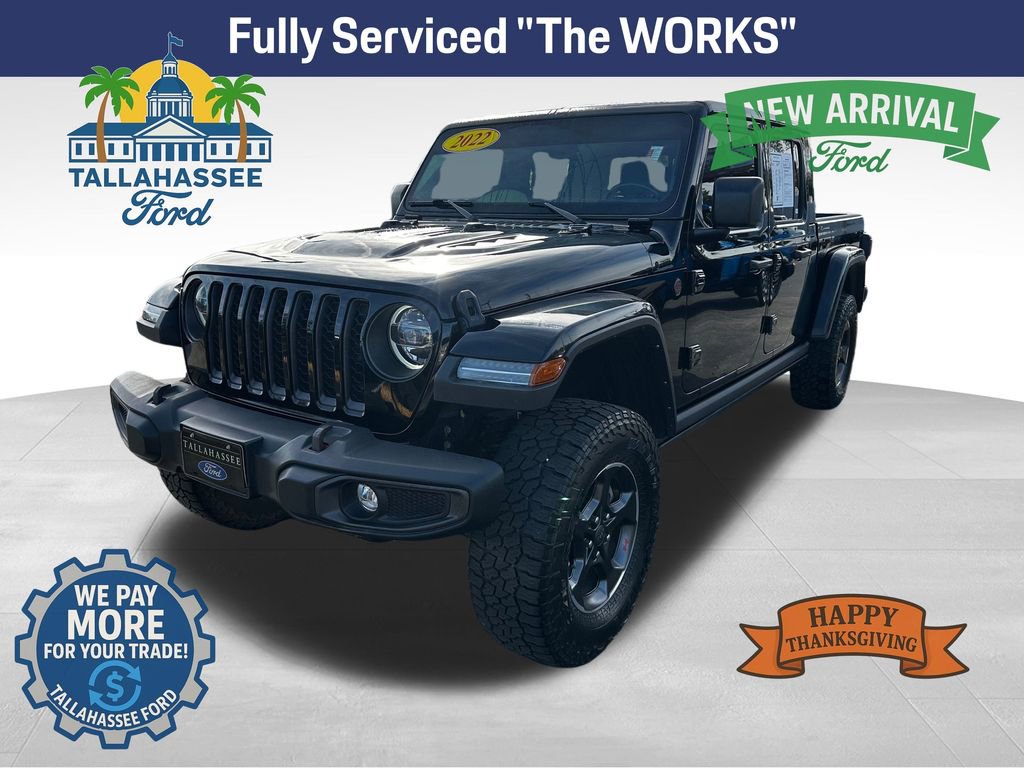 Used 2022 Jeep Gladiator Rubicon w/ LED Lighting Group