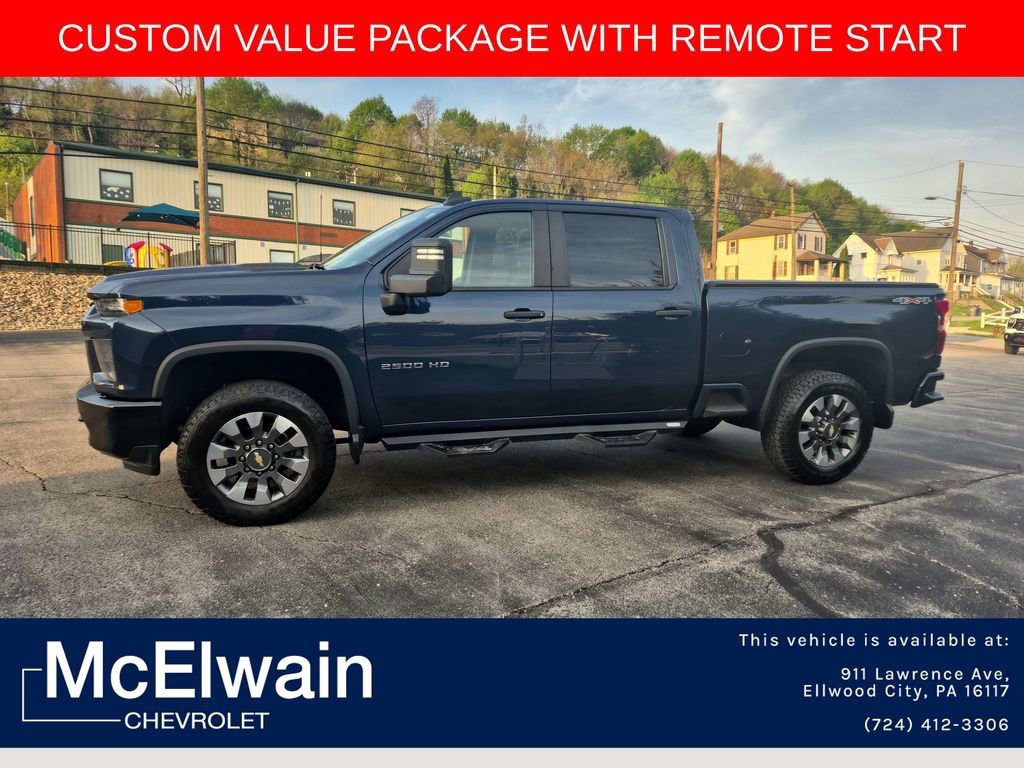 Used 2022 Chevrolet Silverado 2500 Custom w/ Custom Value Package AWD/4WD image 12