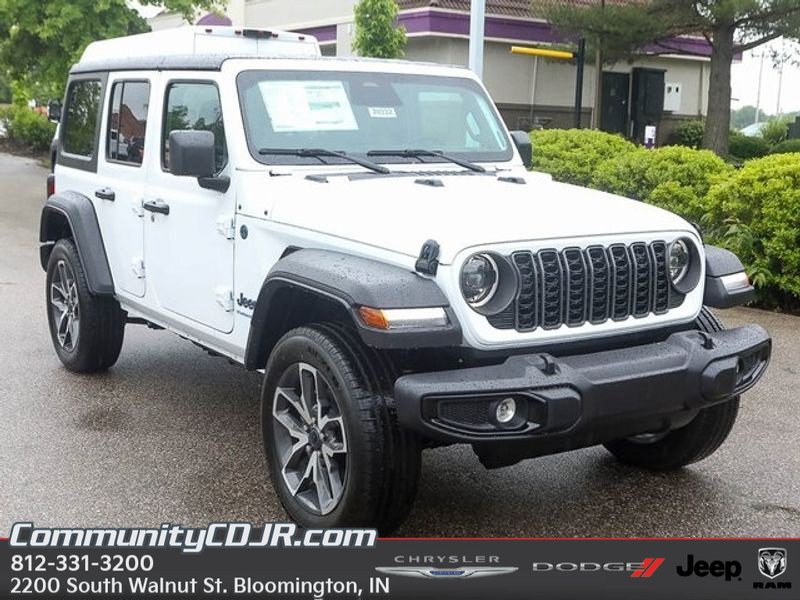 New 2025 Jeep Wrangler Unlimited Sport S 4xe w/ Convenience Group AWD/4WD image 1