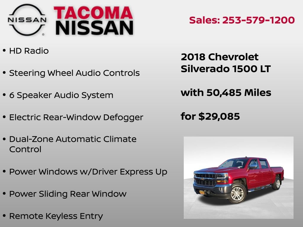 Used 2018 Chevrolet Silverado 1500 LT w/ All Star Edition image 33