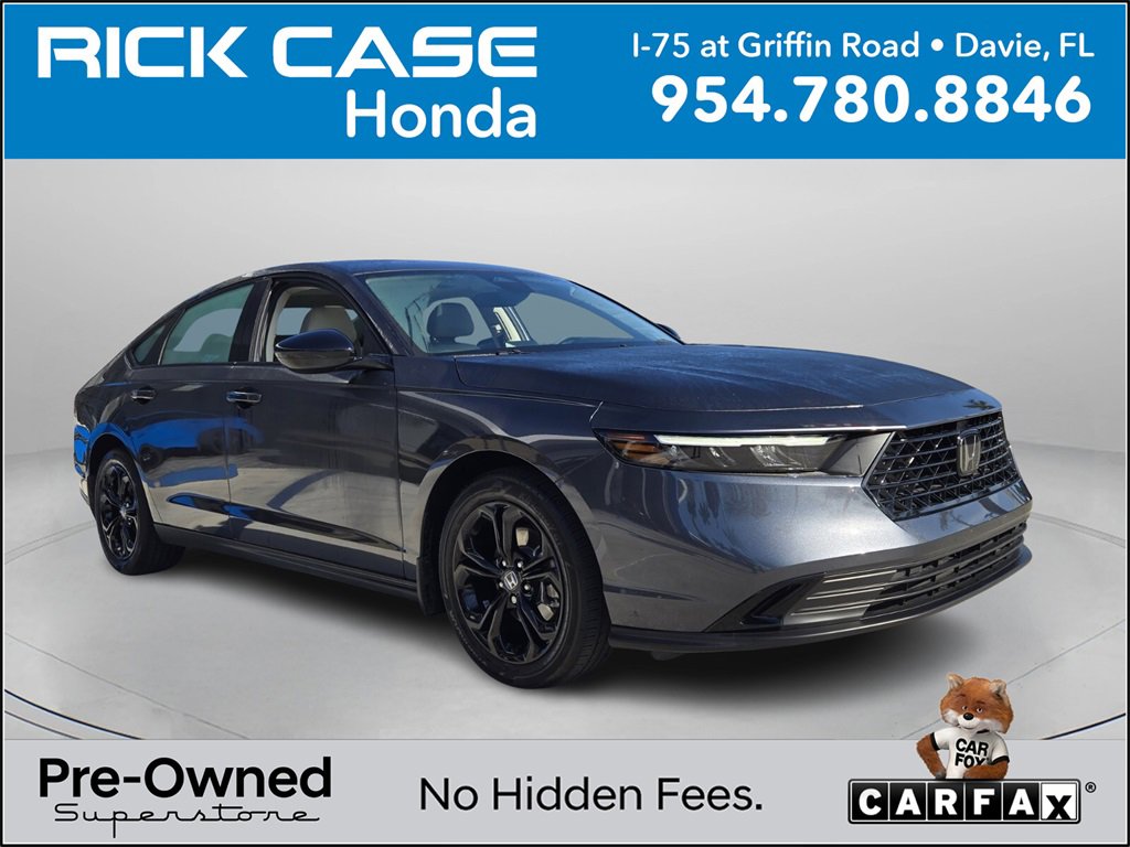 Certified 2025 Honda Accord SE image 1