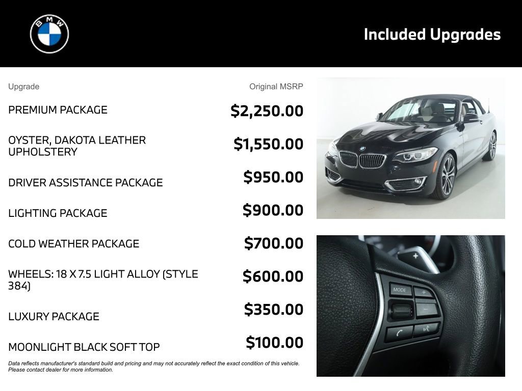 Used 2016 BMW 228i xDrive Convertible image 4