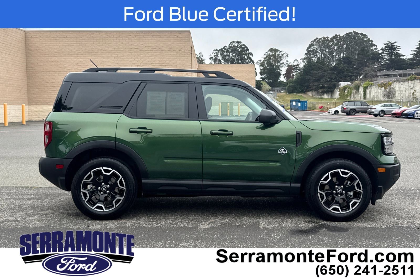 Certified 2025 Ford Bronco Sport Outer Banks w/ Outer Banks Tech Package+ AWD/4WD image 3