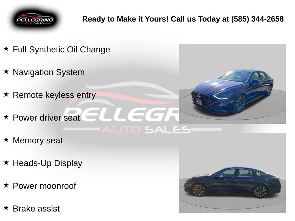 Used 2022 Hyundai Sonata Limited w/ Cargo Package FWD image 5