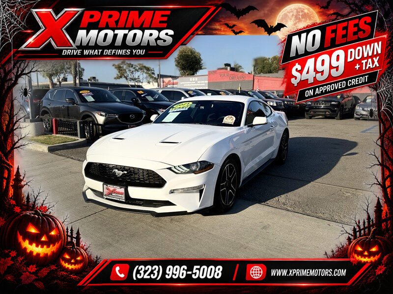 Used 2021 Ford Mustang Coupe w/ Equipment Group 101A RWD image 3