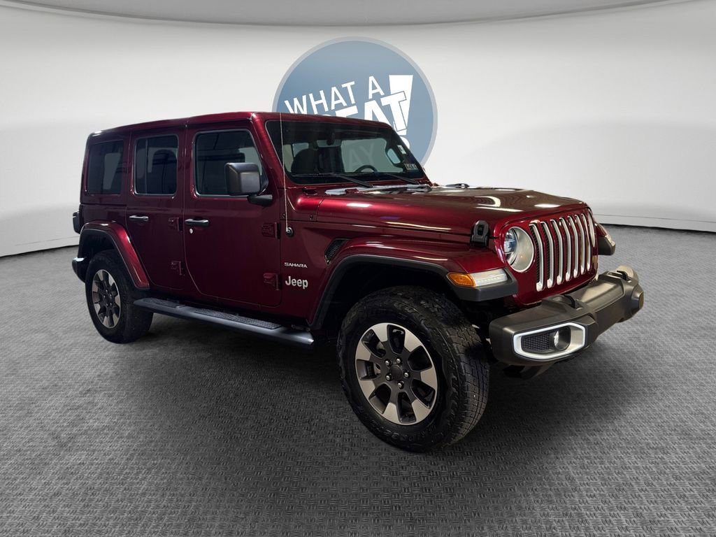 Used 2021 Jeep Wrangler Unlimited Sahara AWD/4WD image 1