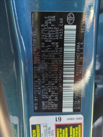 Used 2026 Toyota Camry LE FWD image 25