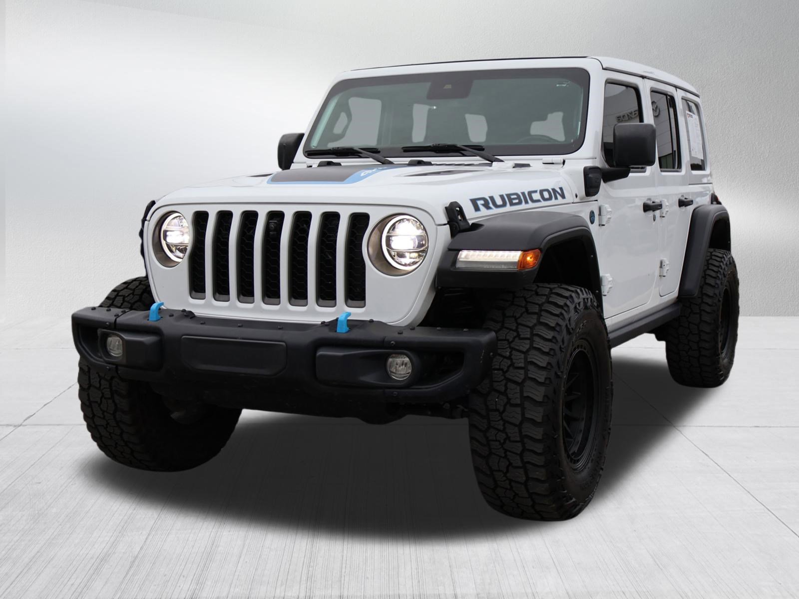 Used 2021 Jeep Wrangler Unlimited Rubicon 4xe w/ Steel Bumper Group image 3