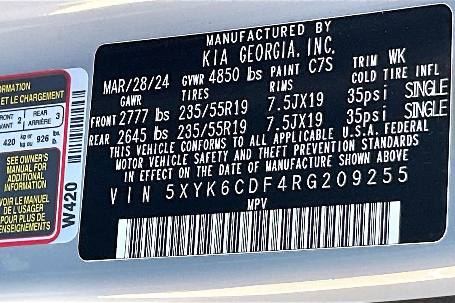 Certified 2024 Kia Sportage X-Line w/ X-Line Premium Package AWD/4WD image 19
