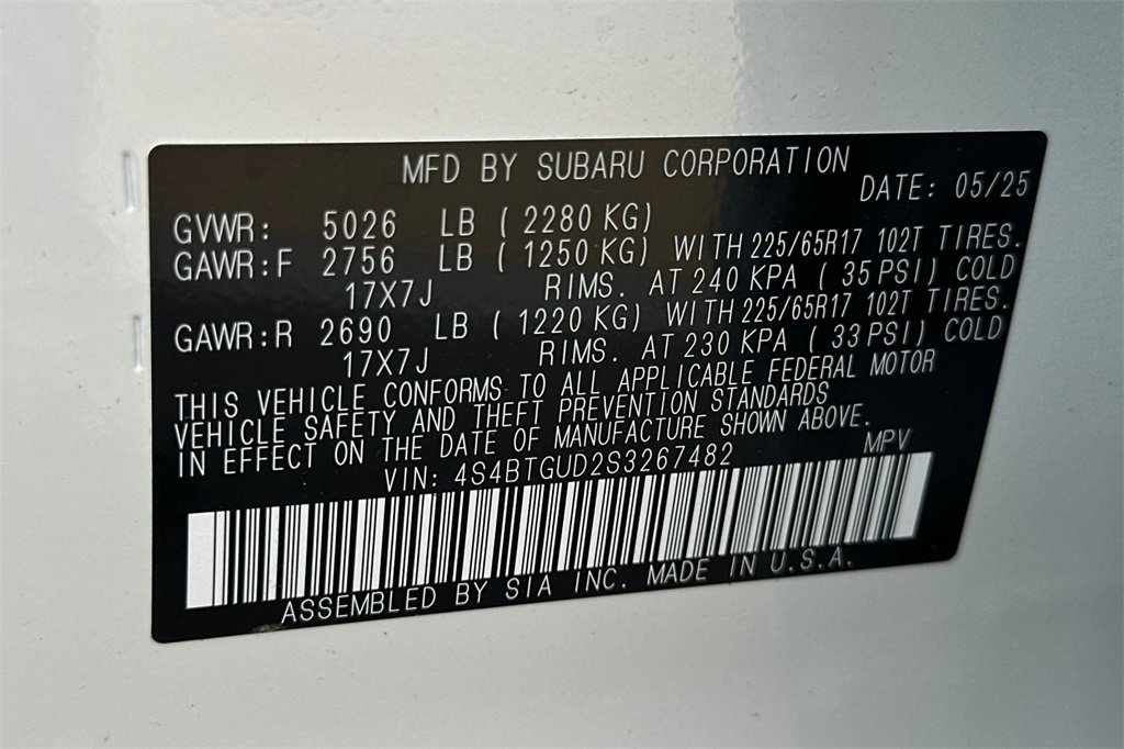 New 2025 Subaru Outback Wilderness image 38