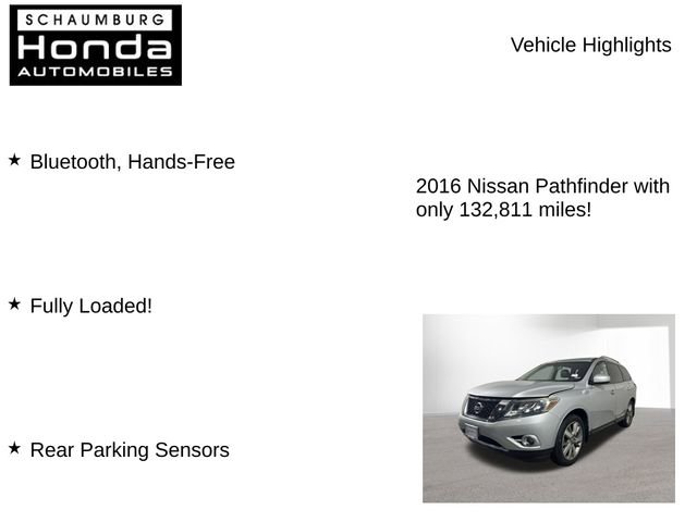 Used 2016 Nissan Pathfinder Platinum image 8