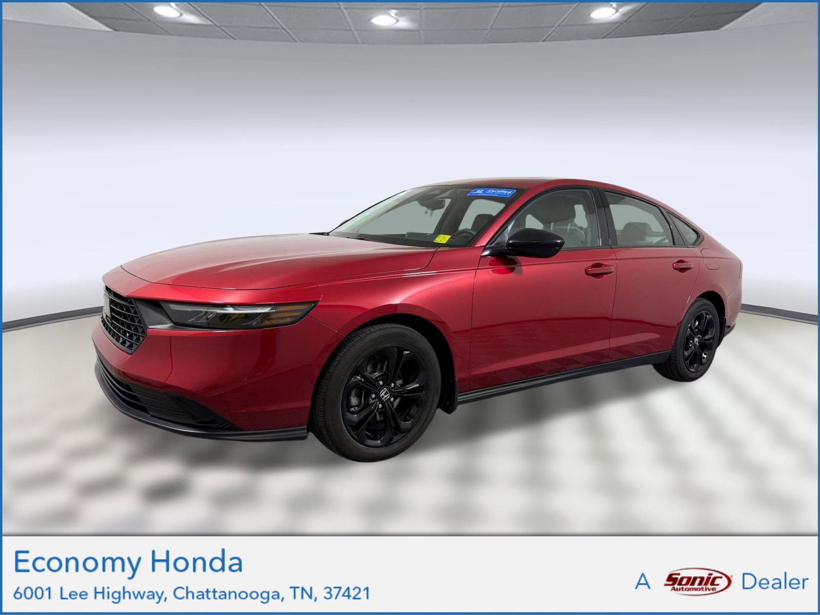 Certified 2025 Honda Accord SE