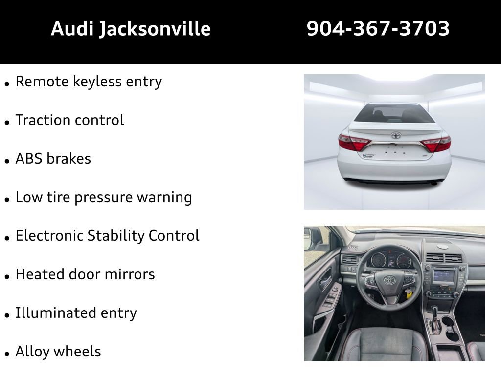 Used 2017 Toyota Camry SE FWD image 9