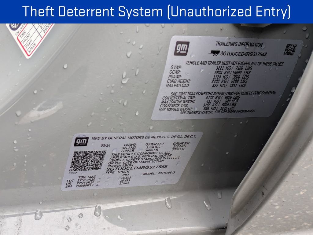 Certified 2024 GMC Sierra 1500 Elevation w/ X31 Off-Road Package image 28