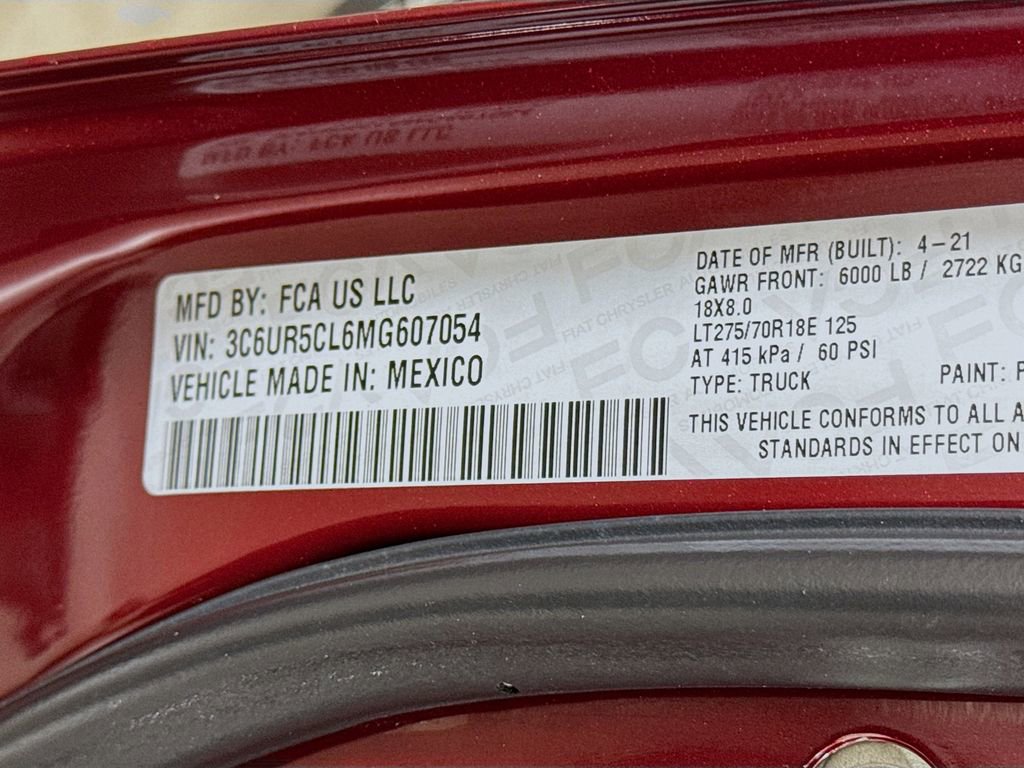 Used 2021 RAM 2500 Tradesman AWD/4WD image 28