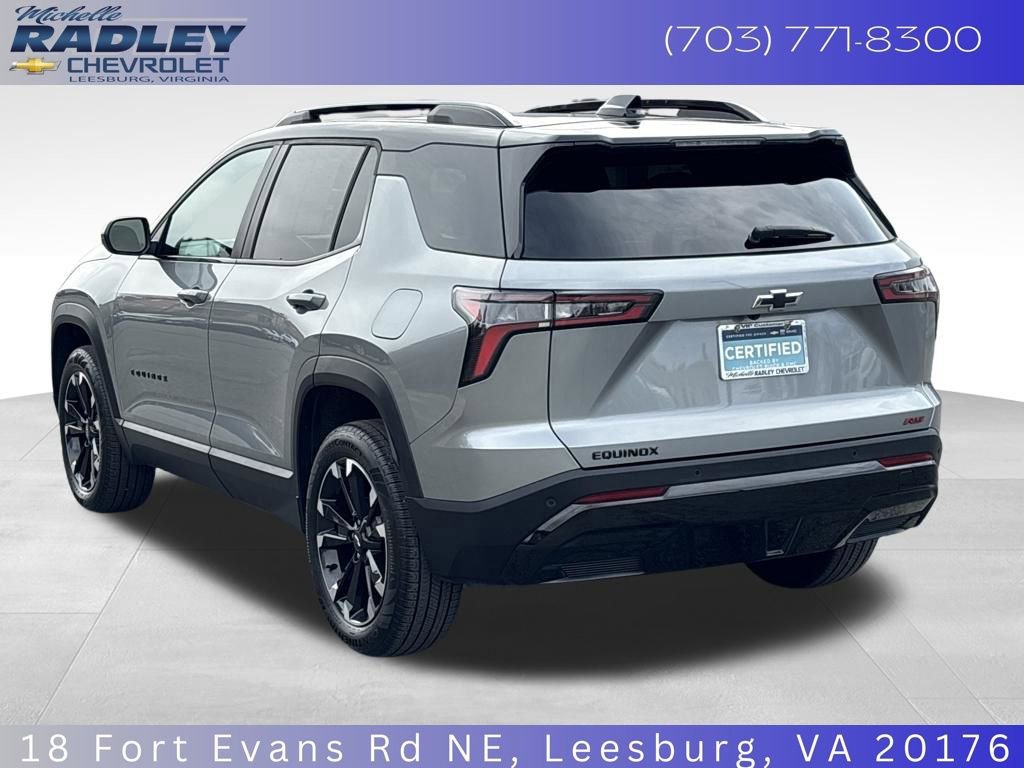 Certified 2025 Chevrolet Equinox RS w/ Convenience Package III image 3