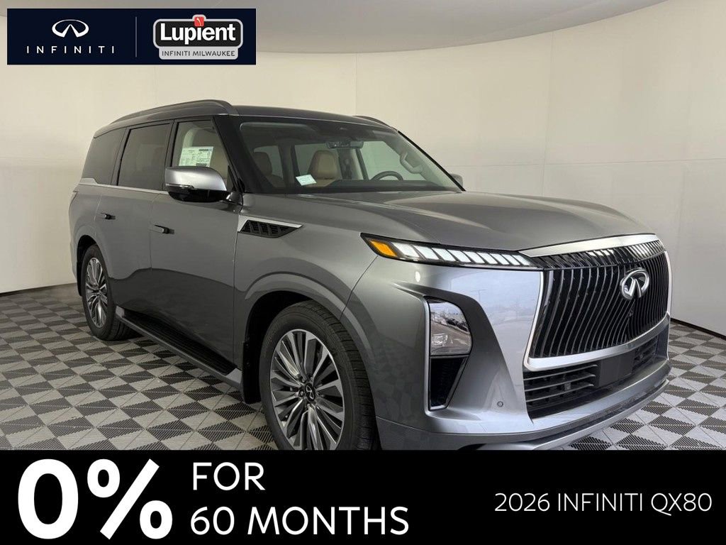 New 2026 INFINITI QX80 Luxe w/ Cargo Package