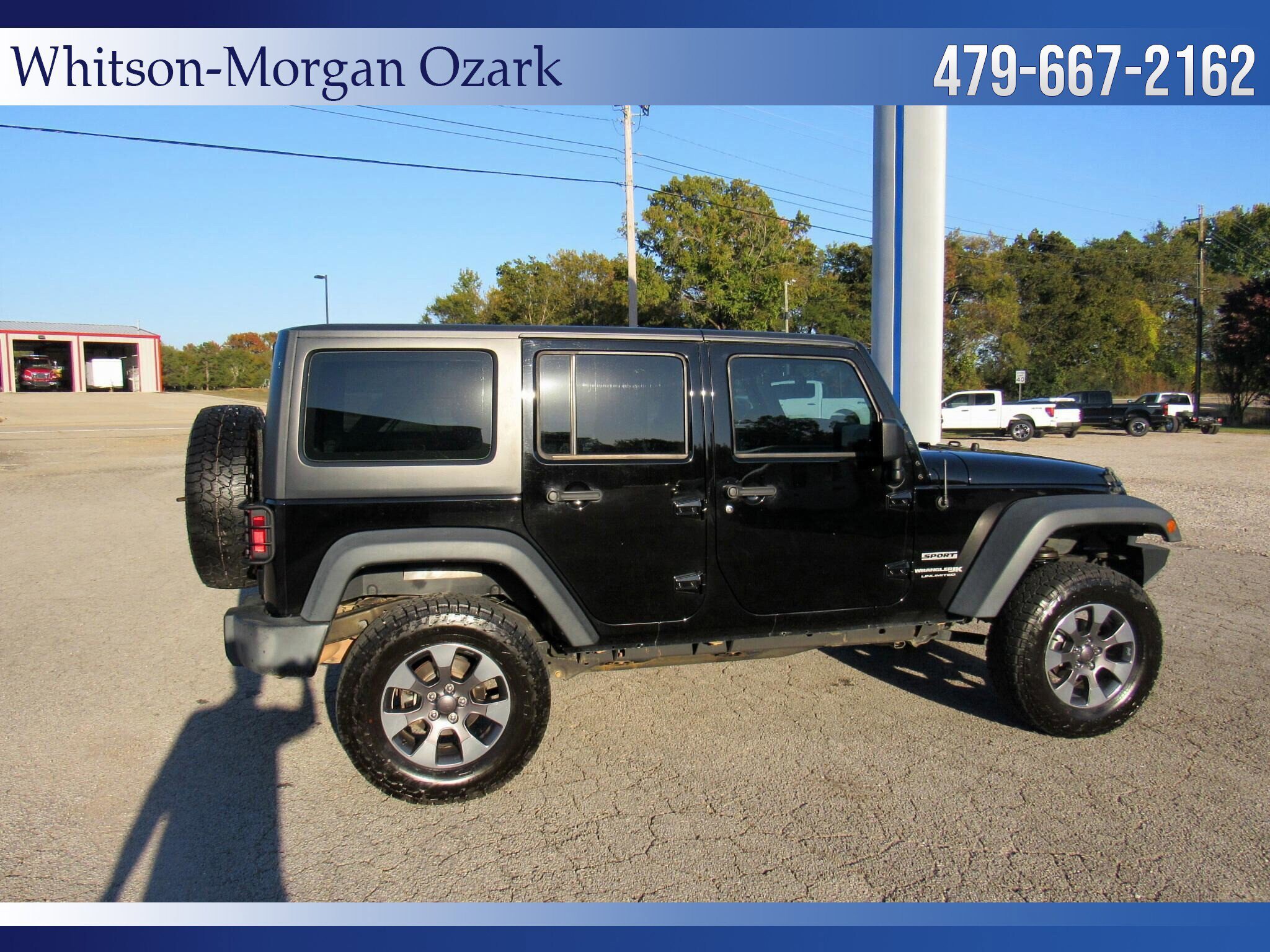 Used 2018 Jeep Wrangler Unlimited Sport w/ Connectivity Group AWD/4WD image 13
