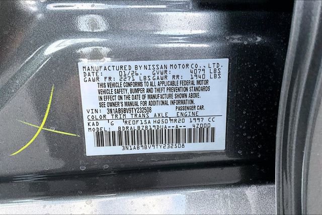 New 2026 Nissan Sentra S w/ S Cold Weather Package image 13