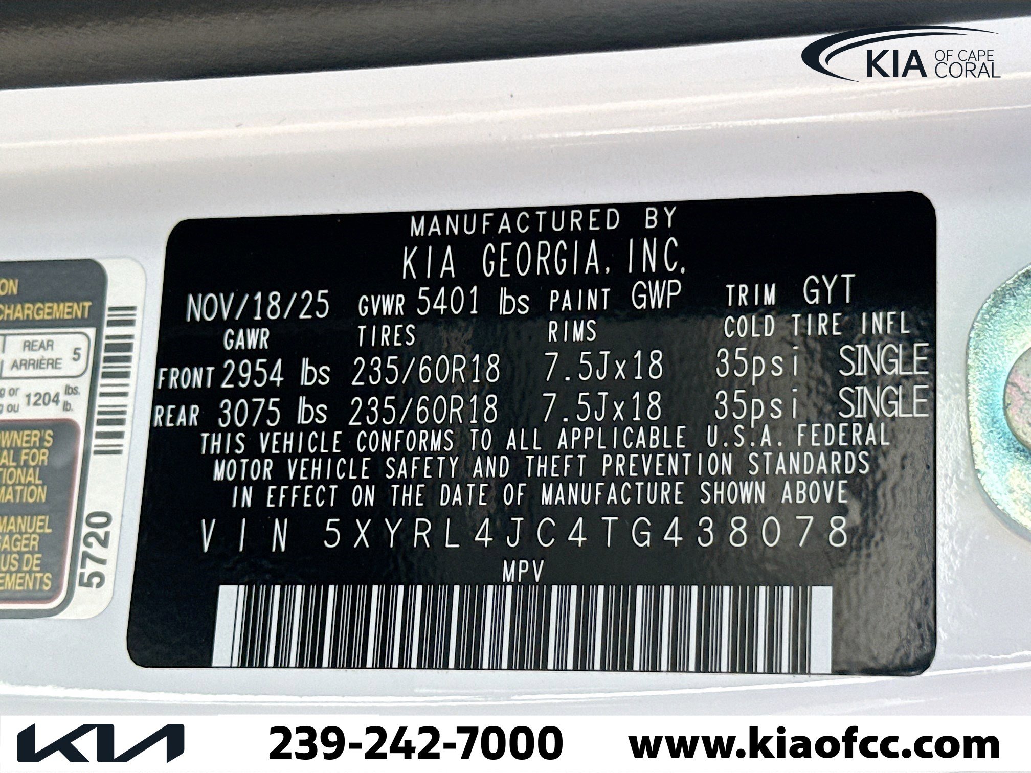 New 2026 Kia Sorento S image 39