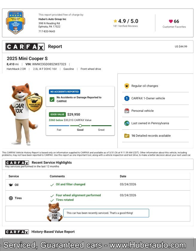 Used 2025 MINI Cooper S image 5