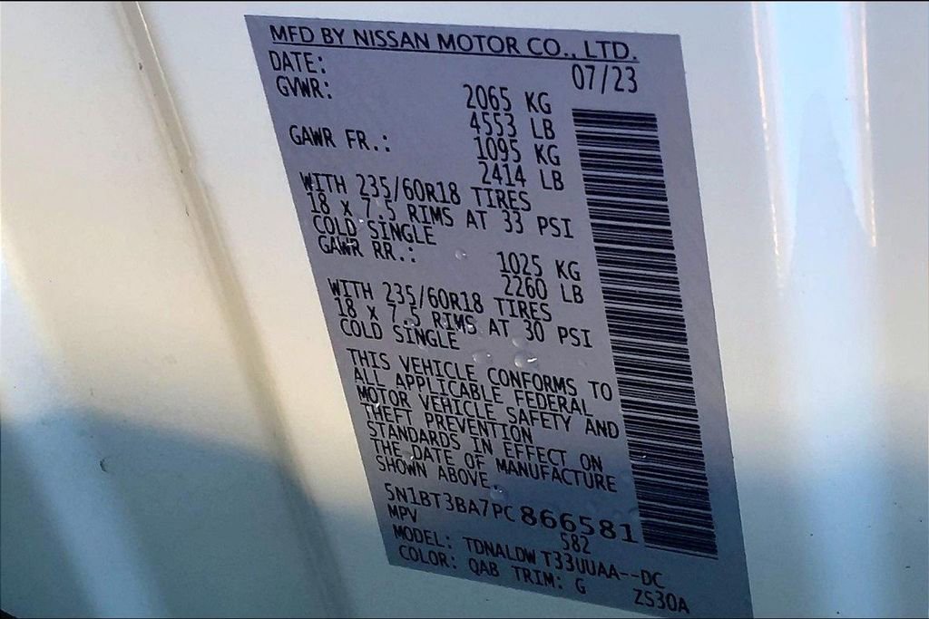 Used 2023 Nissan Rogue SV w/ SV Premium B Package image 14