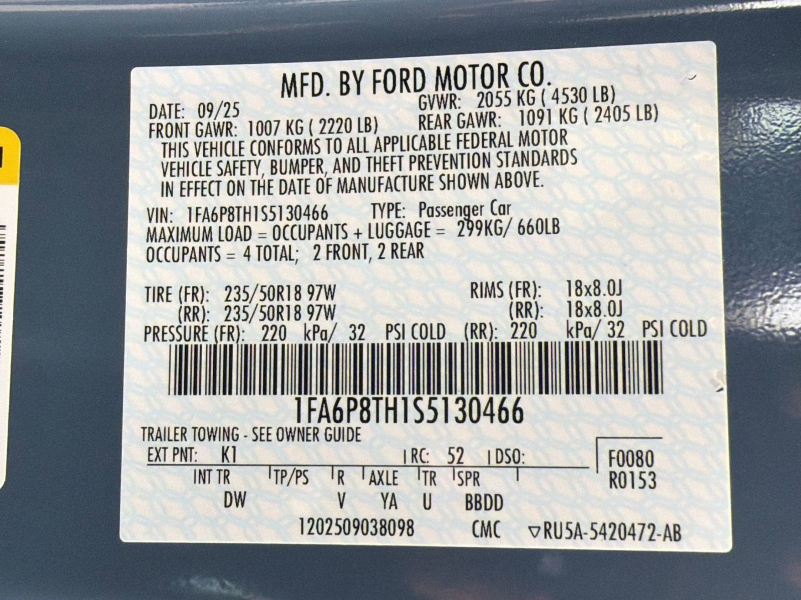 Used 2025 Ford Mustang Coupe image 18
