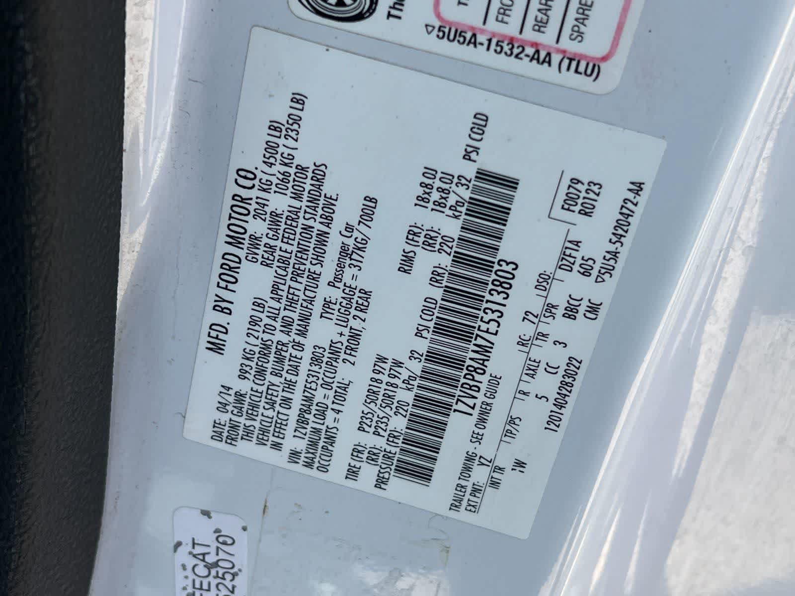 Used 2014 Ford Mustang Coupe w/ Equipment Group 102A RWD image 28