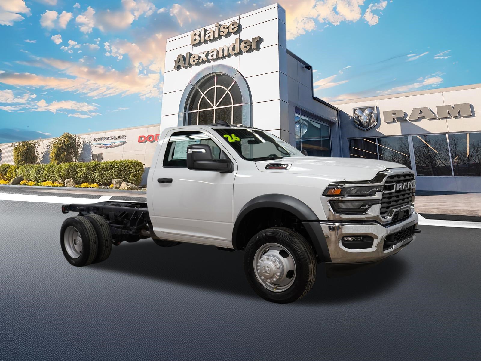 New 2026 RAM 5500 Tradesman w/ Chrome Appearance Group