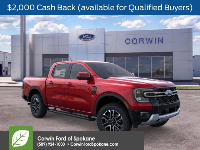 New 2026 Ford Ranger Lariat w/ FX4 Off-Road Package AWD/4WD 360° Tour