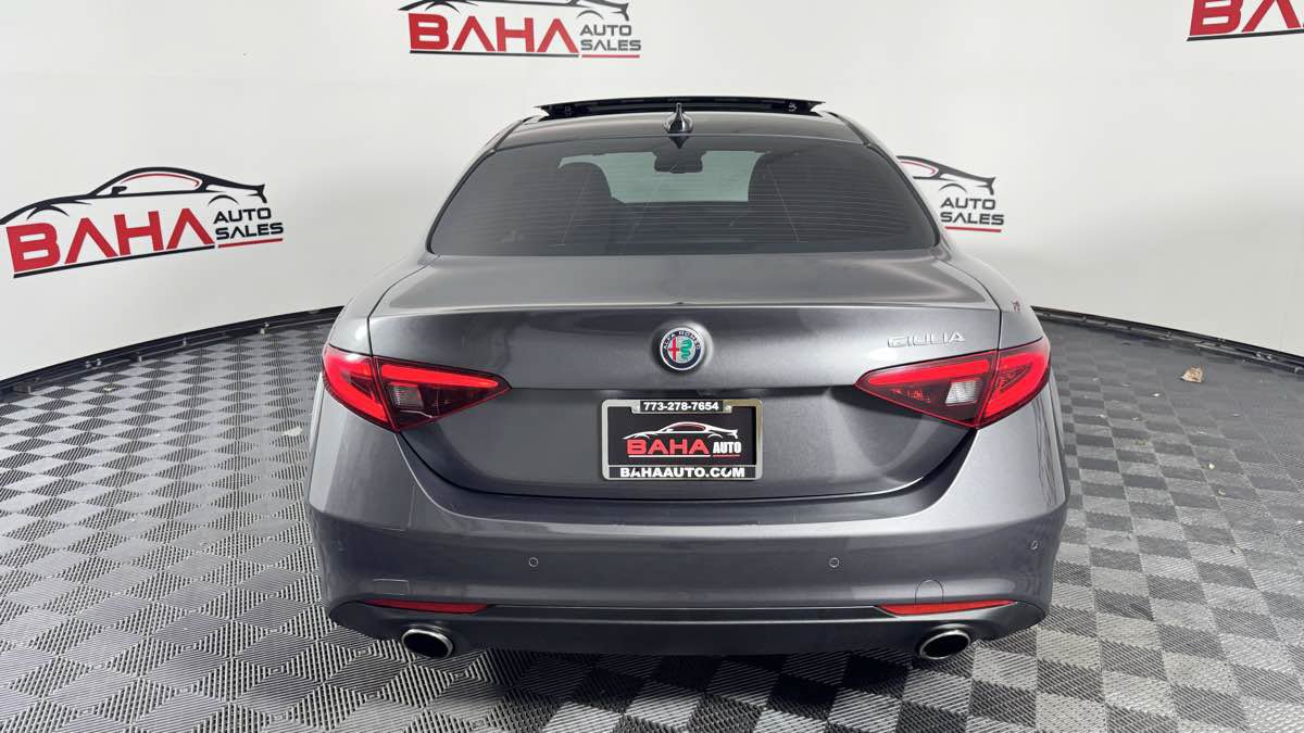 Used 2020 Alfa Romeo Giulia Ti w/ Active Blind Spot Package RWD image 6