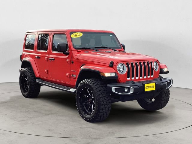 Used 2020 Jeep Wrangler Unlimited Sahara w/ Uconnect 4C Nav & Sound Group image 7