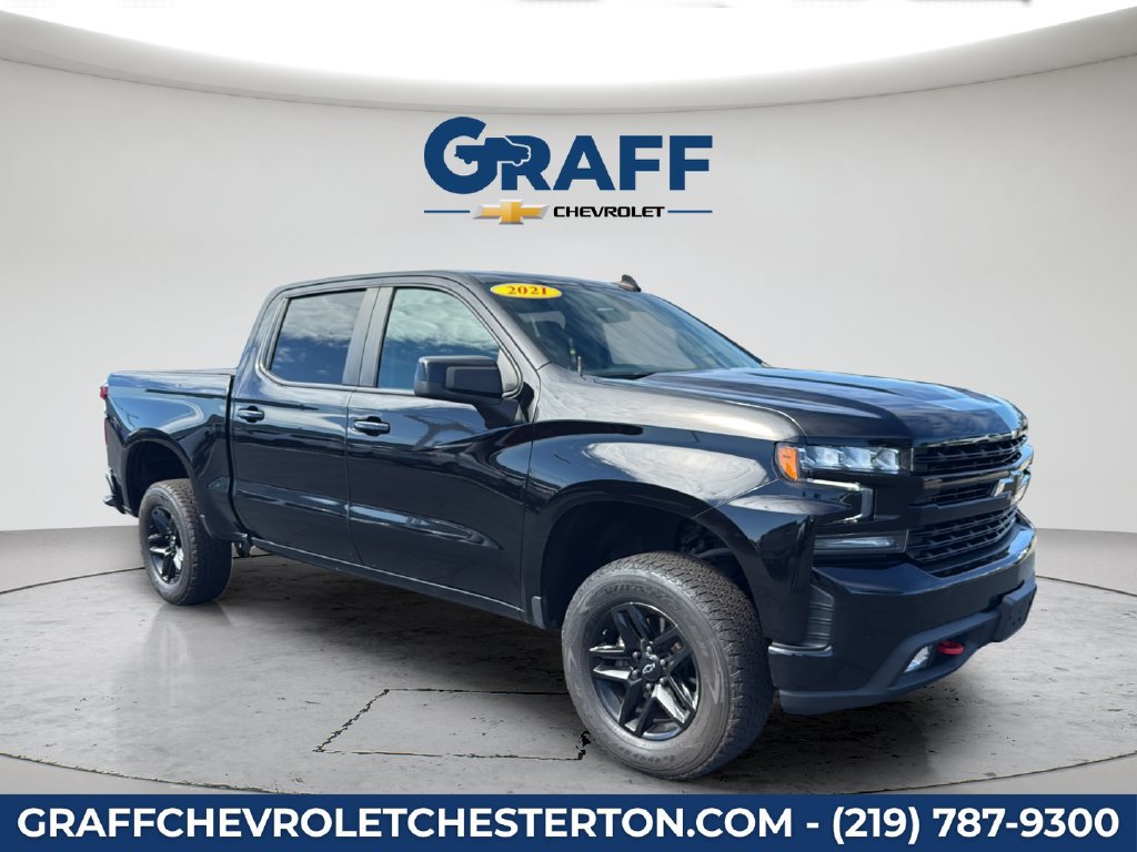 Used 2021 Chevrolet Silverado 1500 LT Trail Boss w/ Convenience Package II AWD/4WD image 16