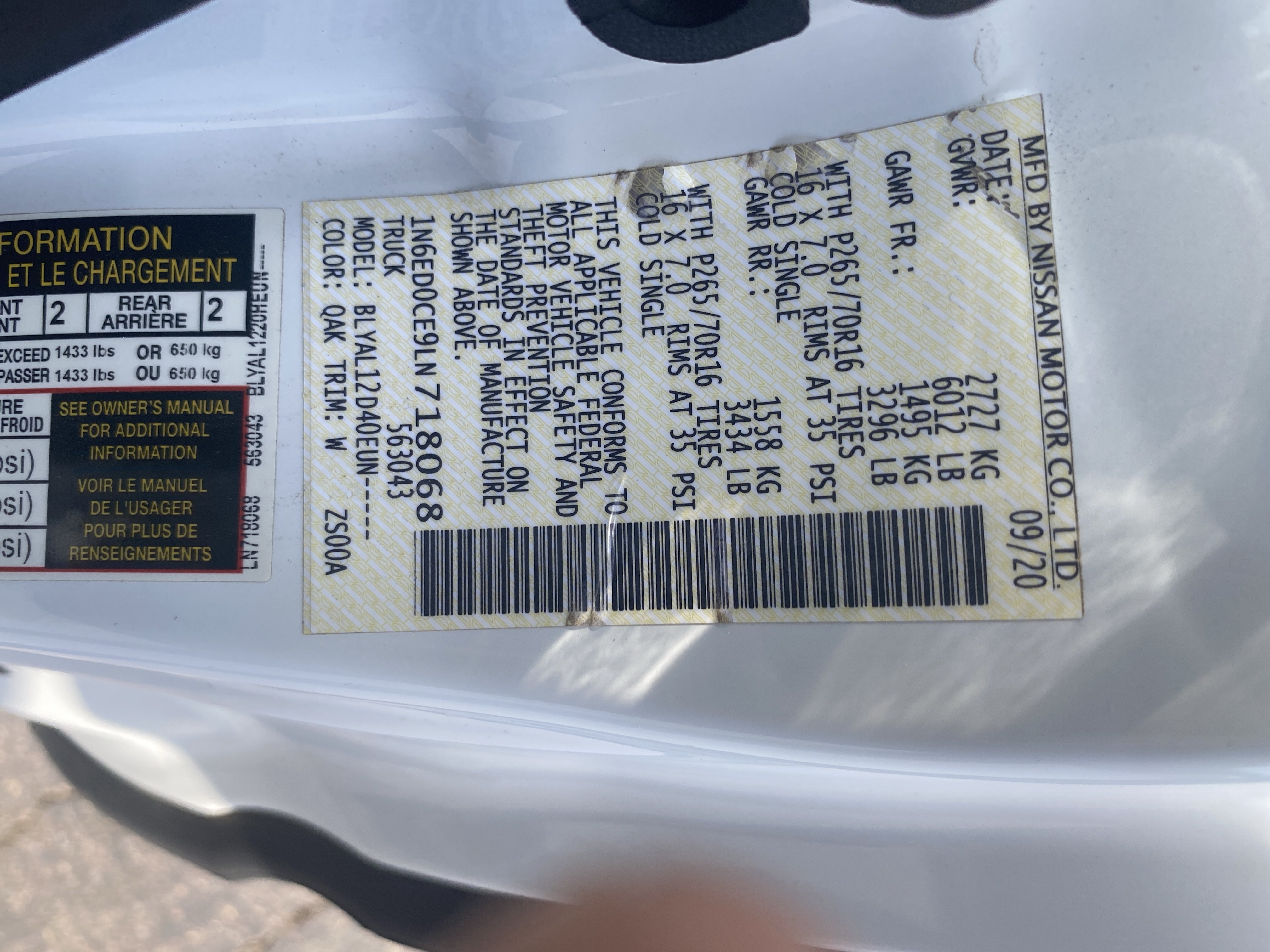 Used 2020 Nissan Frontier S RWD image 23