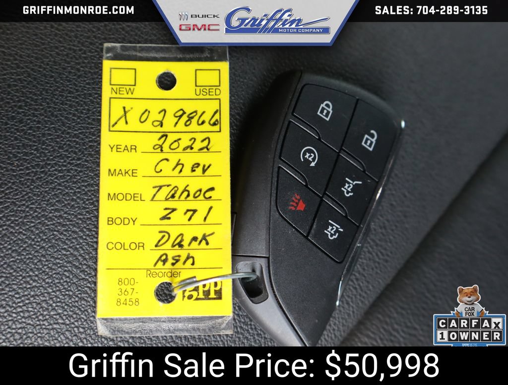 Certified 2022 Chevrolet Tahoe Z71 w/ Luxury Package AWD/4WD image 54