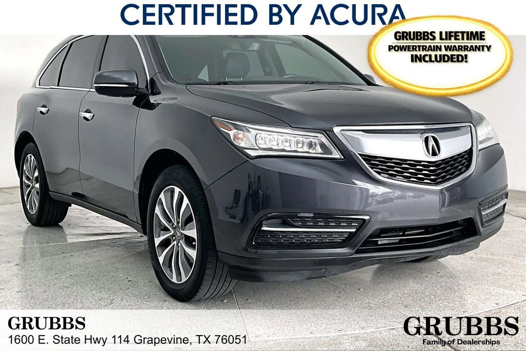 Used 2016 Acura MDX FWD w/ Technology Package image 1