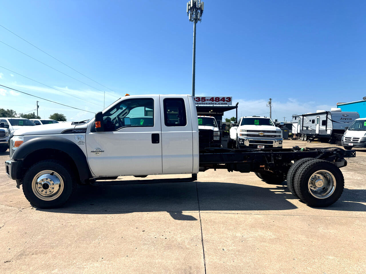 Used 2016 Ford F550 4x4 SuperCab Super Duty
